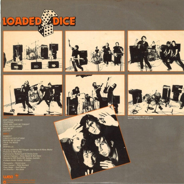 Loaded Dice (3) : No Sweat (LP, Album, Gat)