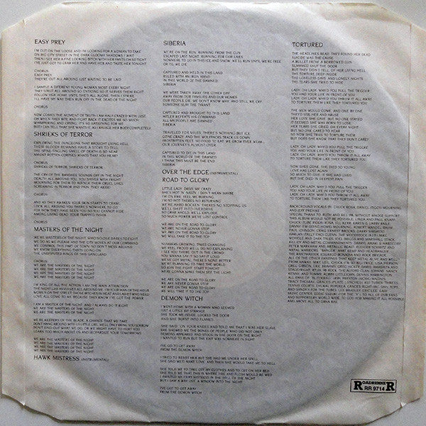 Predator (10) : Easy Prey (LP, Album)