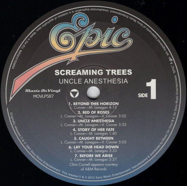 Screaming Trees : Uncle Anesthesia (LP, Album, RE, 180)