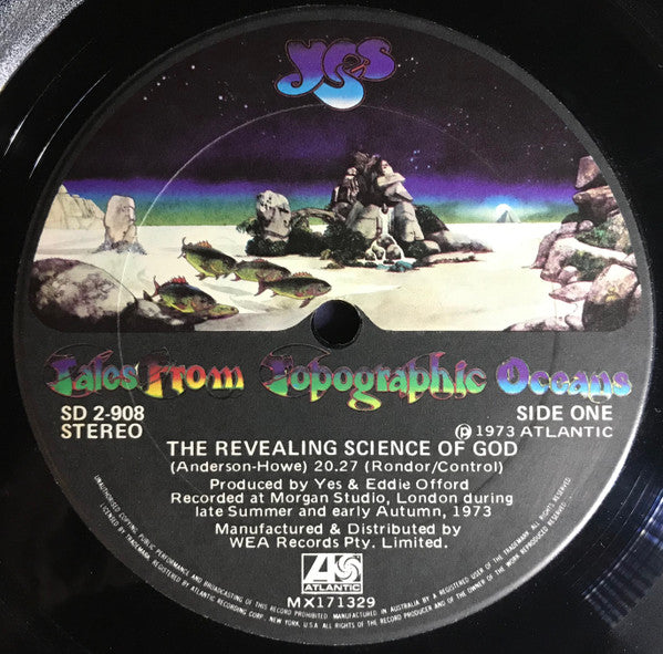 Yes : Tales From Topographic Oceans (2xLP, Album, Gat)