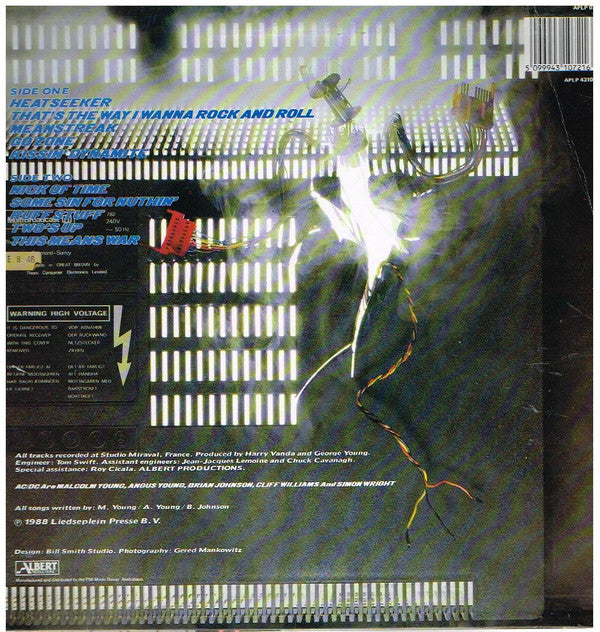 AC/DC : Blow Up Your Video (LP, Album)