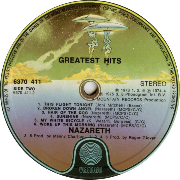 Nazareth (2) : Greatest Hits (LP, Comp)