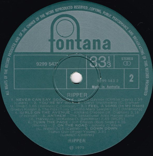 Various : Ripper (LP, Comp)