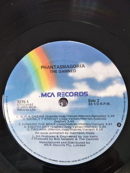 The Damned : Phantasmagoria (LP, Album)