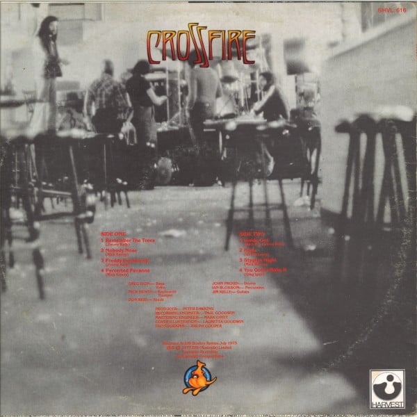 Crossfire (9) : Crossfire (LP, Album)