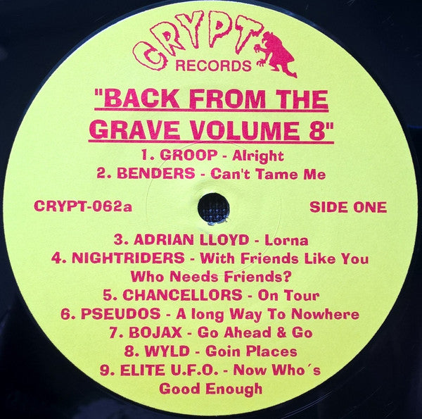 Various : Back From The Grave Volume Eight (2xLP, Comp)