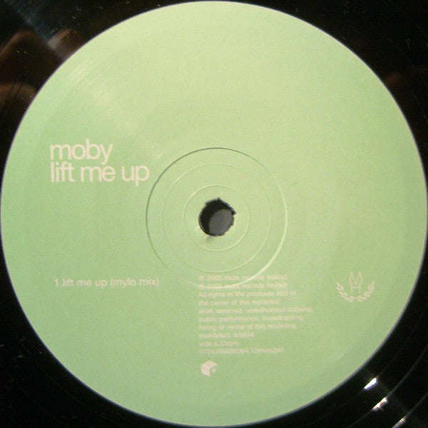 Moby : Lift Me Up (12", Single)