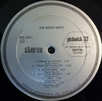 The Beach Boys : The Beach Boys (LP, Comp, RE)