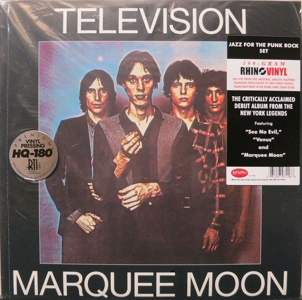 Television : Marquee Moon (LP, Album, RE, RM, RTI)