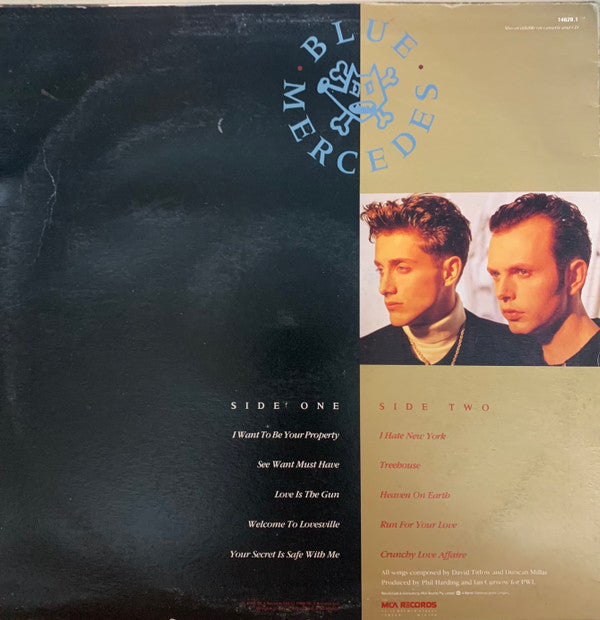 Blue Mercedes : Rich And Famous (LP, Album)