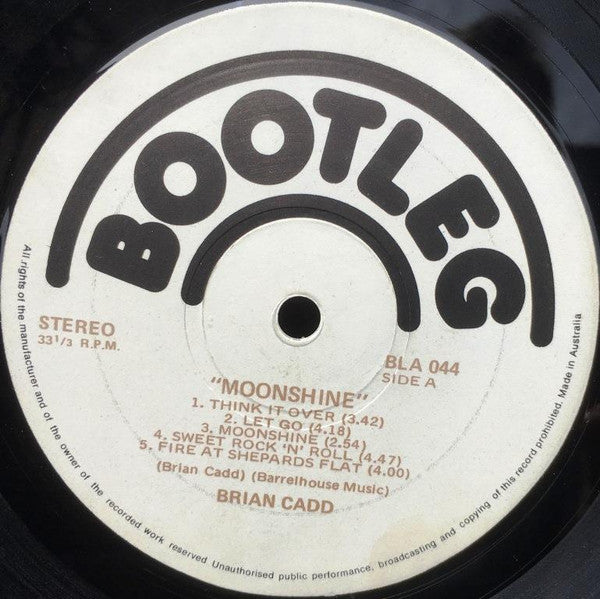 Brian Cadd : Moonshine (LP, Album, Gat)