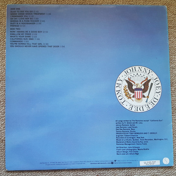 Ramones : Leave Home (LP, Album, RE)