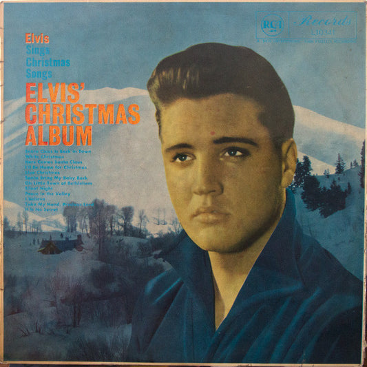 Elvis Presley : Elvis' Christmas Album (LP, Album, RE)