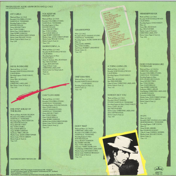 J.J. Cale : Grasshopper (LP, Album)