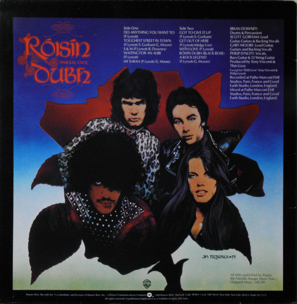 Thin Lizzy : Black Rose (A Rock Legend) (LP, Album, Win)
