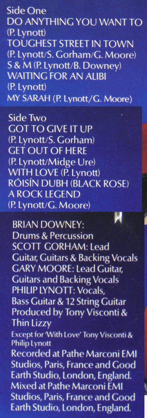 Thin Lizzy : Black Rose (A Rock Legend) (LP, Album, Win)