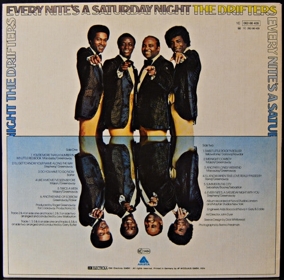 The Drifters : Every Nite's A Saturday Night (LP, Album)