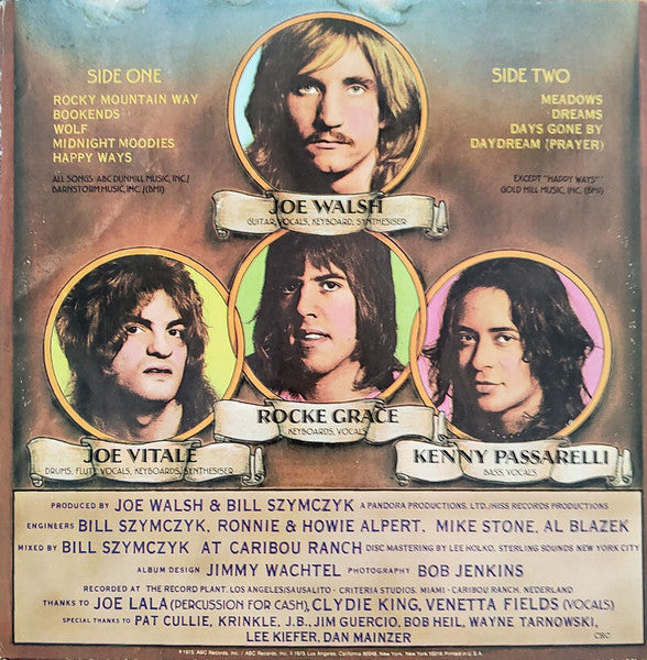 Joe Walsh : The Smoker You Drink, The Player You Get (LP, Album, Club, RE, CRC)