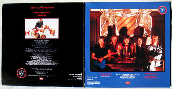 Iron Maiden : Can I Play With Madness · The Evil That Men Do (2x12", Comp, Ltd)