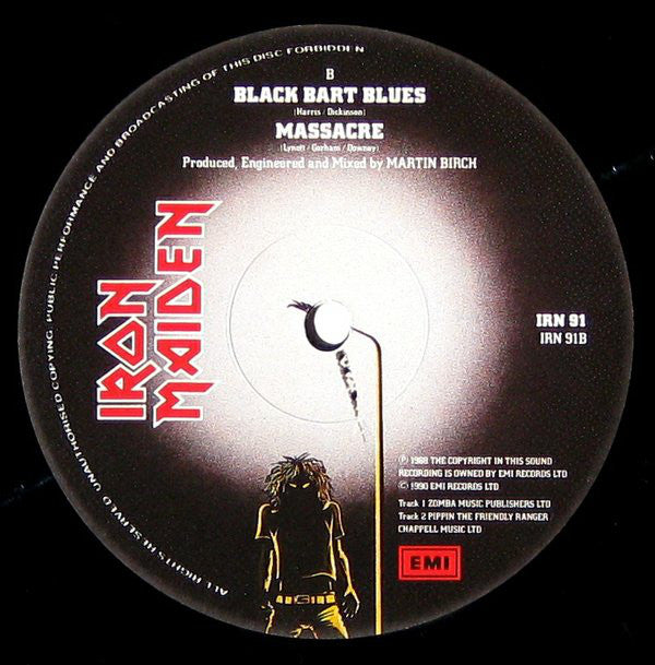 Iron Maiden : Can I Play With Madness · The Evil That Men Do (2x12", Comp, Ltd)