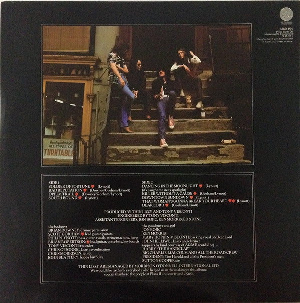 Thin Lizzy : Bad Reputation (LP, Album)