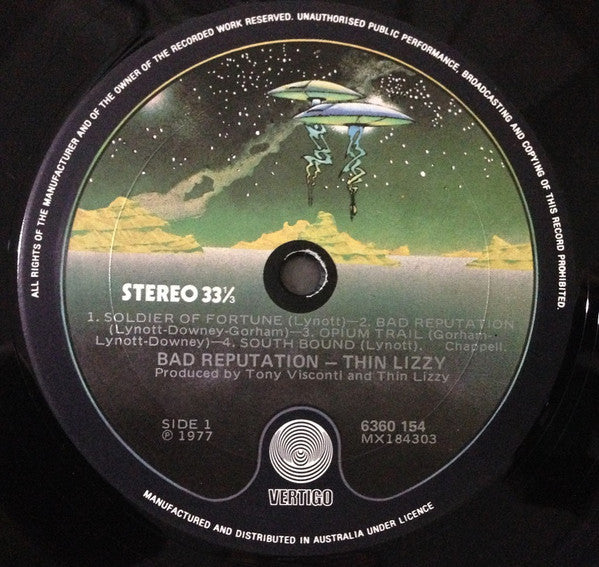 Thin Lizzy : Bad Reputation (LP, Album)