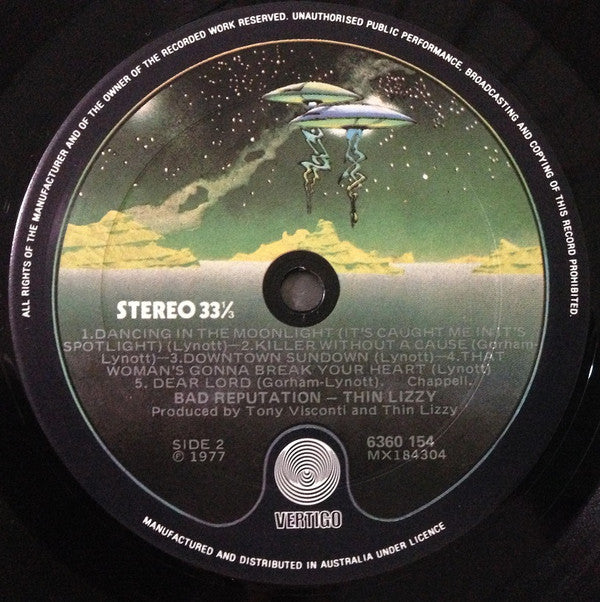 Thin Lizzy : Bad Reputation (LP, Album)