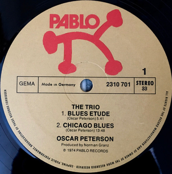 The Trio* : The Trio (LP, Album)