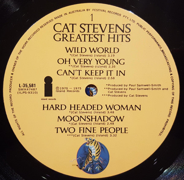 Cat Stevens : Greatest Hits (LP, Comp)