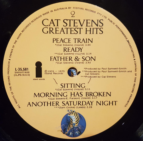 Cat Stevens : Greatest Hits (LP, Comp)