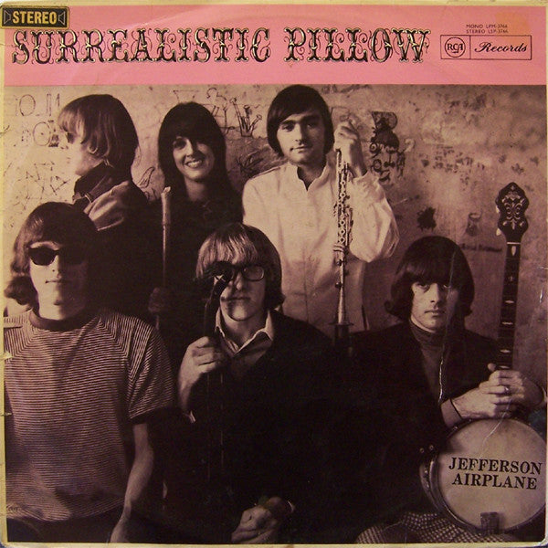 Jefferson Airplane : Surrealistic Pillow (LP, Album)