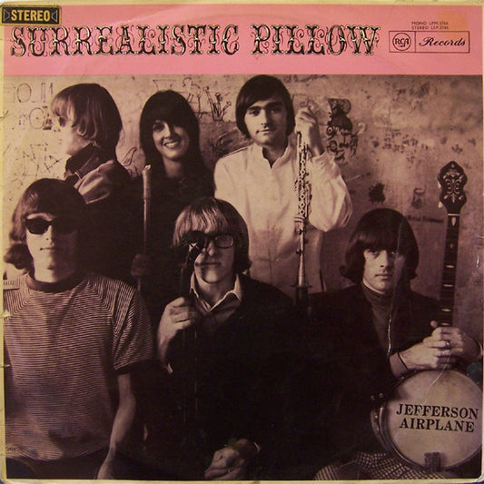 Jefferson Airplane : Surrealistic Pillow (LP, Album)