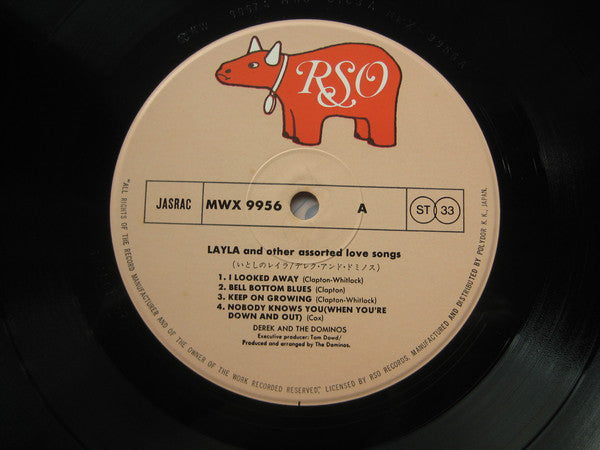 Derek And The Dominos* : Layla And Other Assorted Love Songs (2xLP, Album, RE)