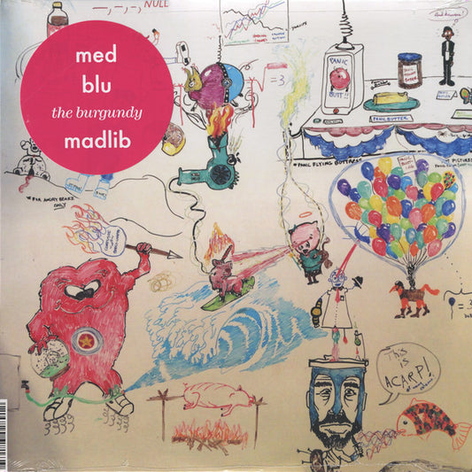 MED* + Blu (2) : The Burgundy (12", EP, Mar)