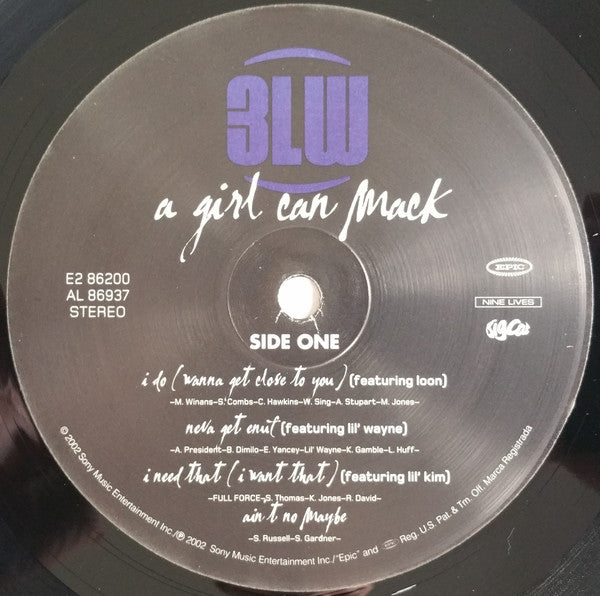3LW : A Girl Can Mack (2xLP, Album)
