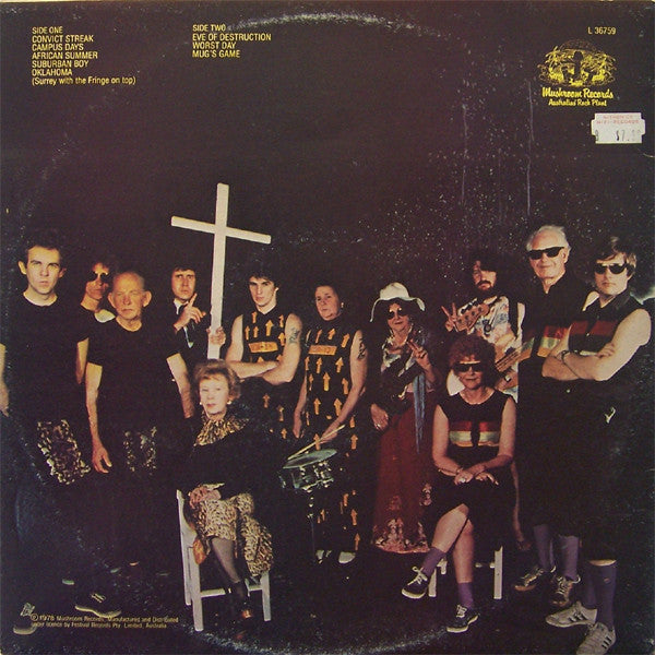 Dave Warner's From The Suburbs : Mug's Game (LP, Album, Gat)