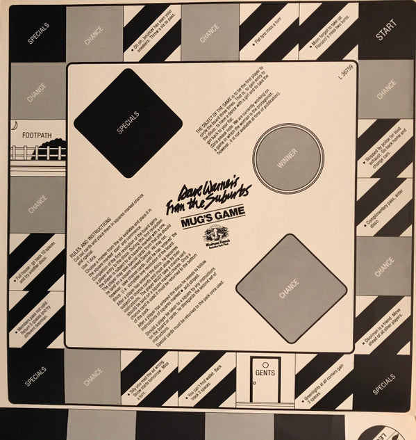 Dave Warner's From The Suburbs : Mug's Game (LP, Album, Gat)