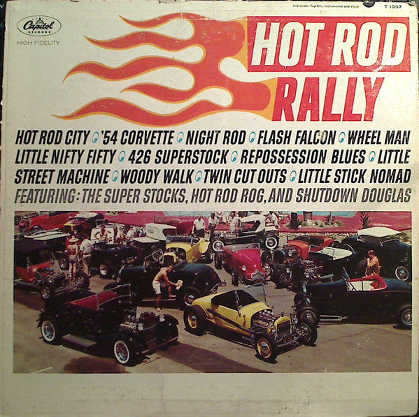Various : Hot Rod Rally (LP, Comp, Mono, LA )