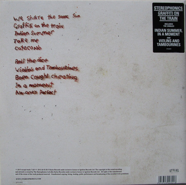 Stereophonics : Graffiti On The Train (LP, Album)