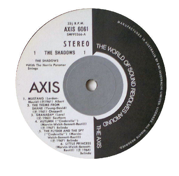 The Shadows : Mustang (LP, Comp)