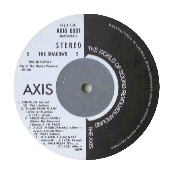 The Shadows : Mustang (LP, Comp)