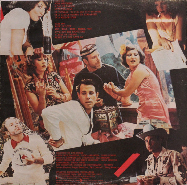 The Manhattan Transfer : Pastiche (LP, Album)