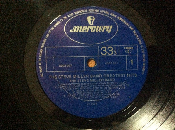 Steve Miller Band : Greatest Hits 1974-78 (LP, Comp)