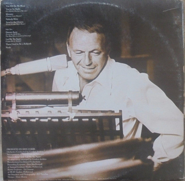 Frank Sinatra : Ol' Blue Eyes Is Back (LP, Album, Gat)