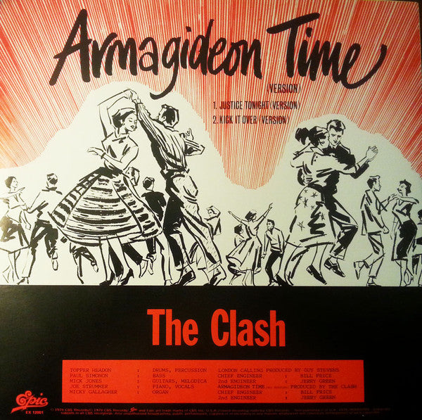 The Clash : London Calling / Armagideon Time (12", Single)