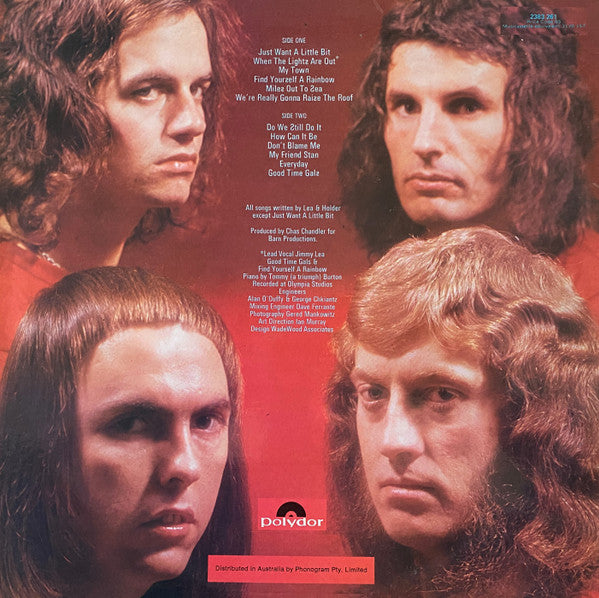 Slade : Old New Borrowed And Blue (LP, Album)