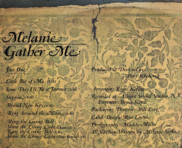 Melanie (2) : Gather Me (LP, Album, Gat)