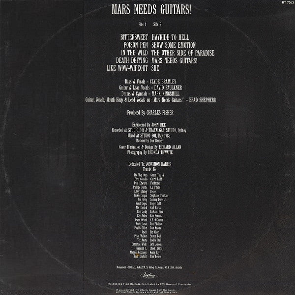 Hoodoo Gurus : Mars Needs Guitars! (LP, Album)