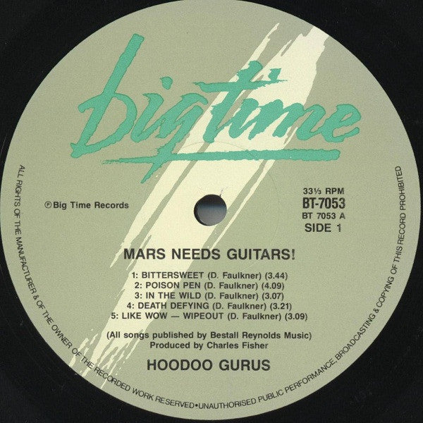Hoodoo Gurus : Mars Needs Guitars! (LP, Album)