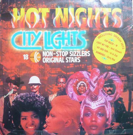Various : Hot Nights City Lights (LP, Comp, Ltd)